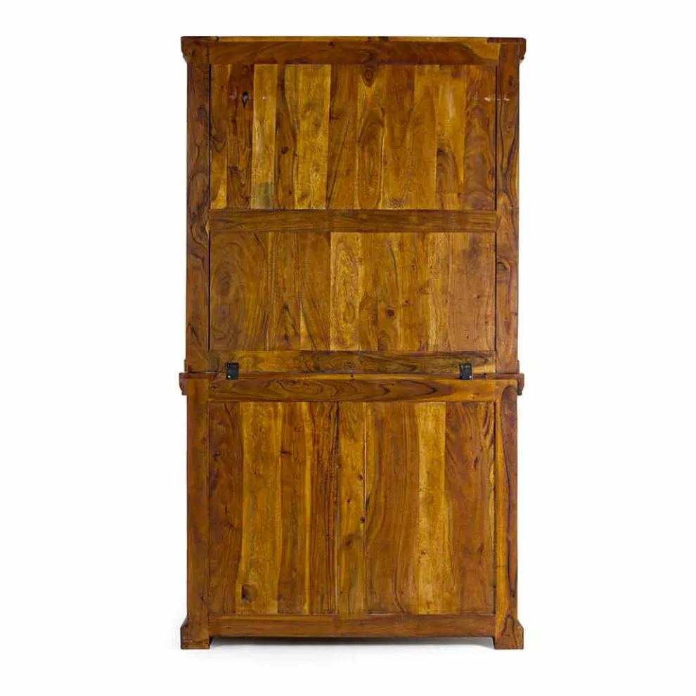 High Classic Style Sideboard mit massiver Akazienholzstruktur - Umami