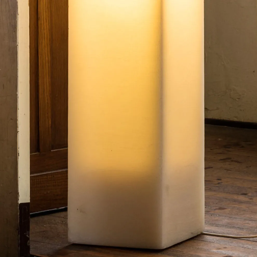 High Scratched Effect Wachslampe und Made in Italy Design - Dalila