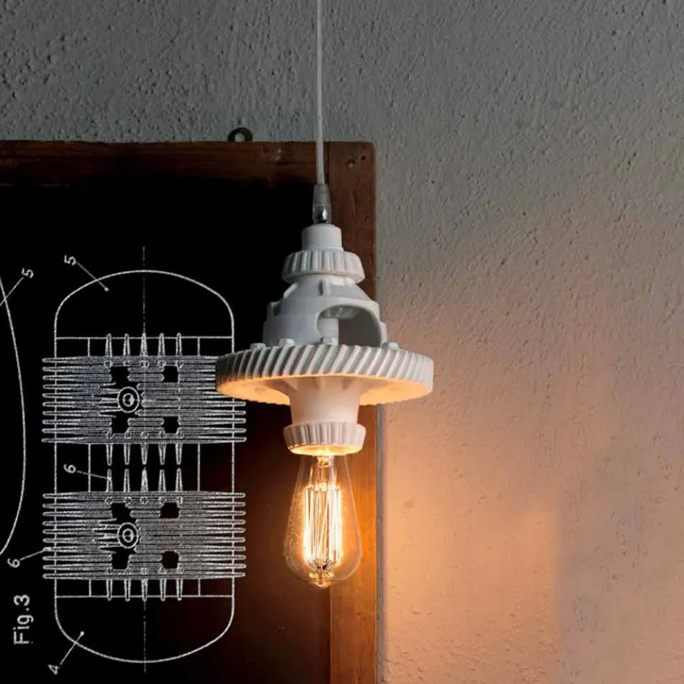 Hängelampe aus Keramik in 3 Ausführungen modernen Designs - Futurismus