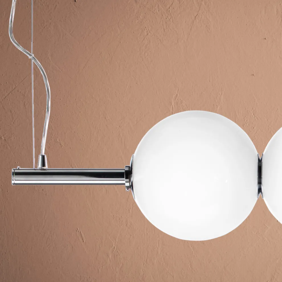 Hängelampe aus mundgeblasenem venezianischem Glas - Jupiter