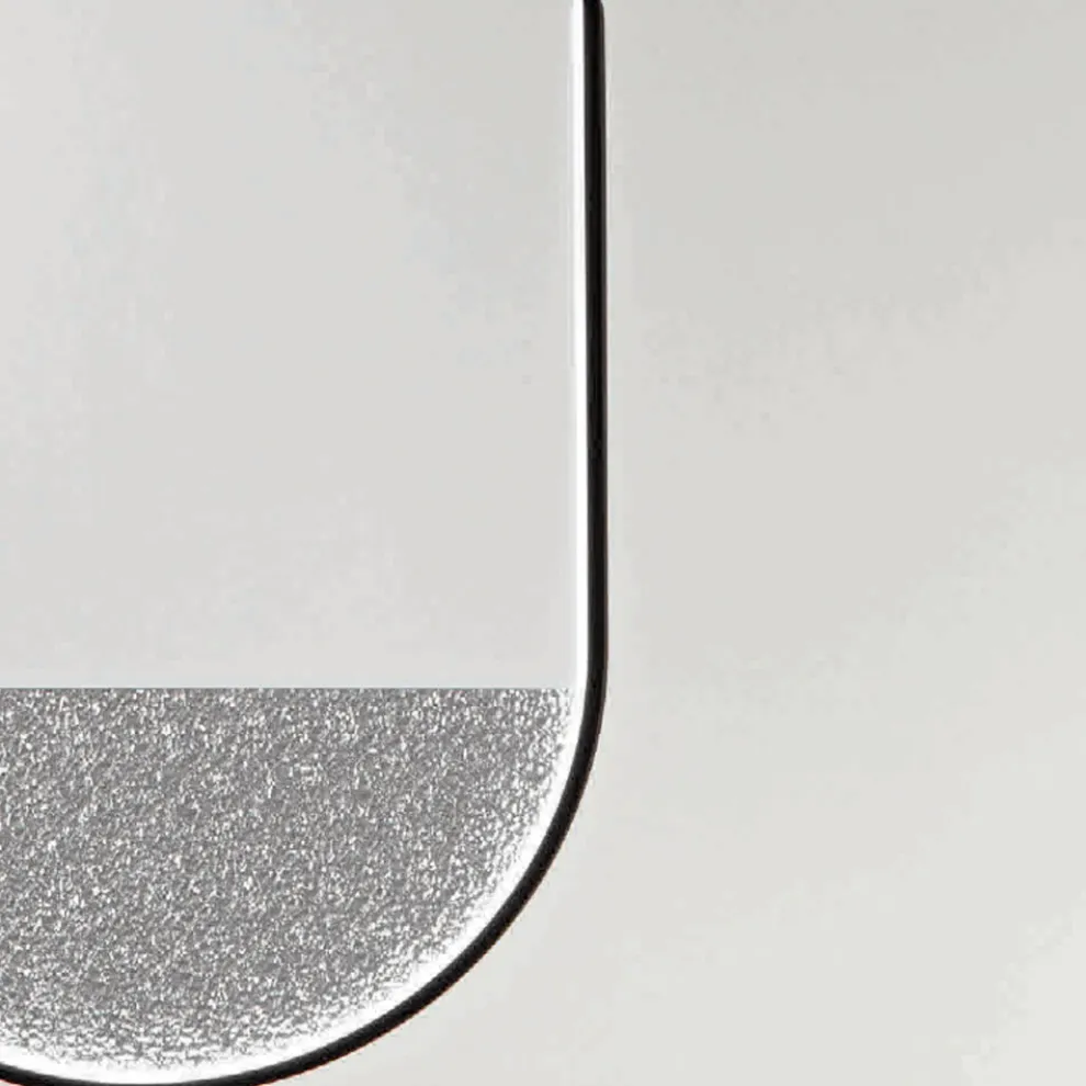 Hängelampe mit abnehmbarem Einsatz aus Granulatglas – Catalpa