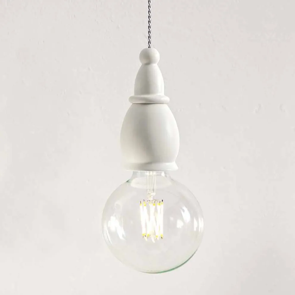 Hängelampe Shabby aus Keramik Made in Italy – Fate by Aldo Bernardi