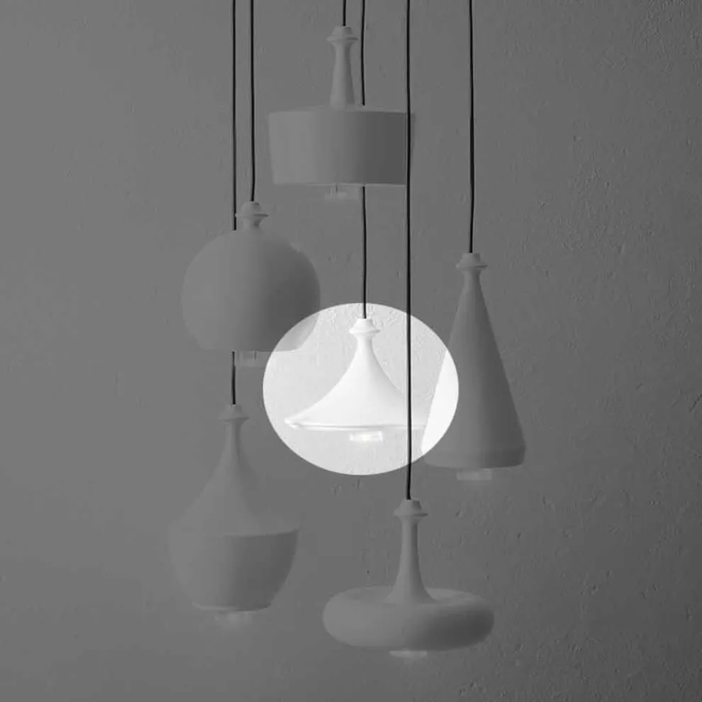 Hängeleuchte LED aus Keramik - Lustrini L1 Aldo Bernardi
