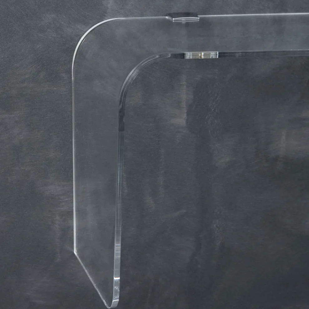 Hängende Wandkonsole in transparentem Design Acrylglas - Cesarea