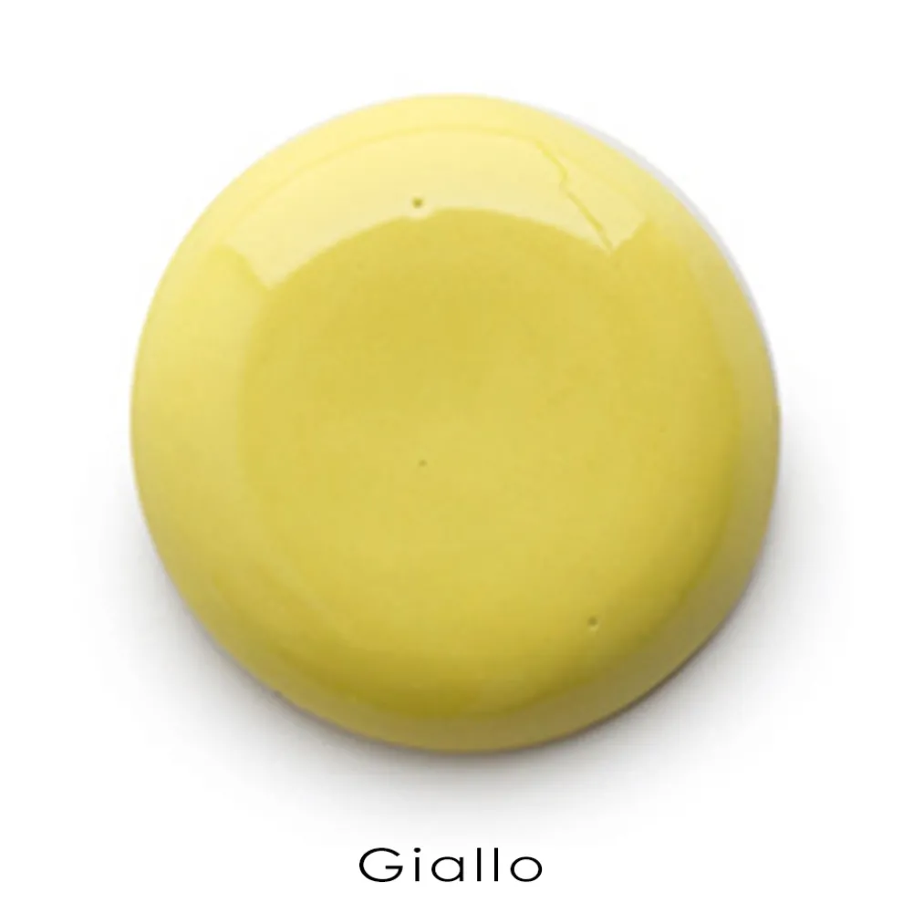 Hängendes Badezimmer-Waschbecken aus weißer und farbiger Keramik 42 cm - Meridiano