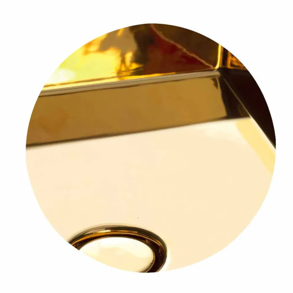 Hängewaschbecken aus Keramik in modernem Design Sun 120x45 cm, hergestellt in Italien