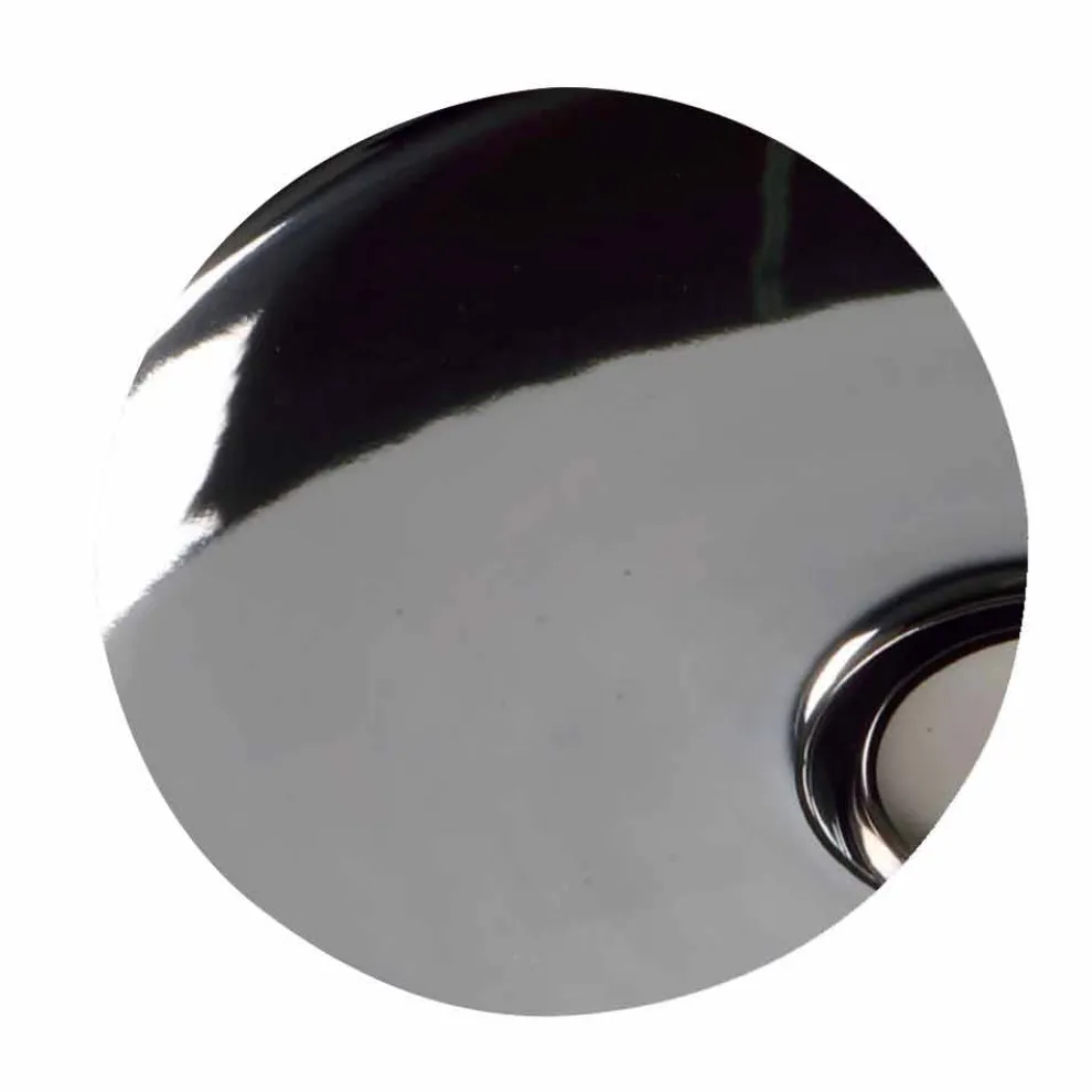 Hängewaschbecken aus Keramik in modernem Design Sun 120x45 cm, hergestellt in Italien