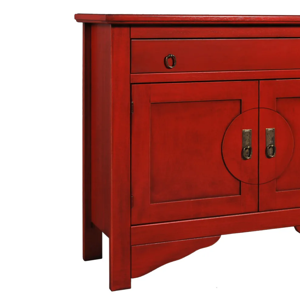 Holz-Sideboard in verschiedenen Ausführungen, hergestellt in Italien – Ashvin