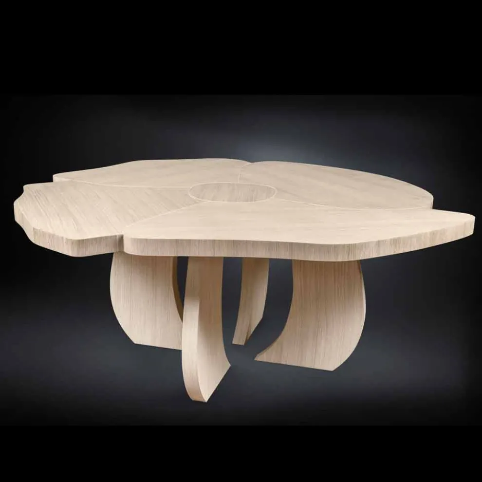 Holztisch gebürstet Andy