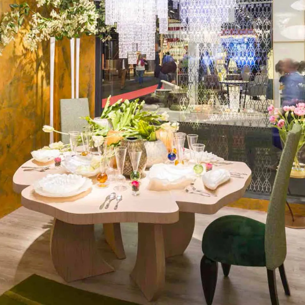 Holztisch gebürstet Andy