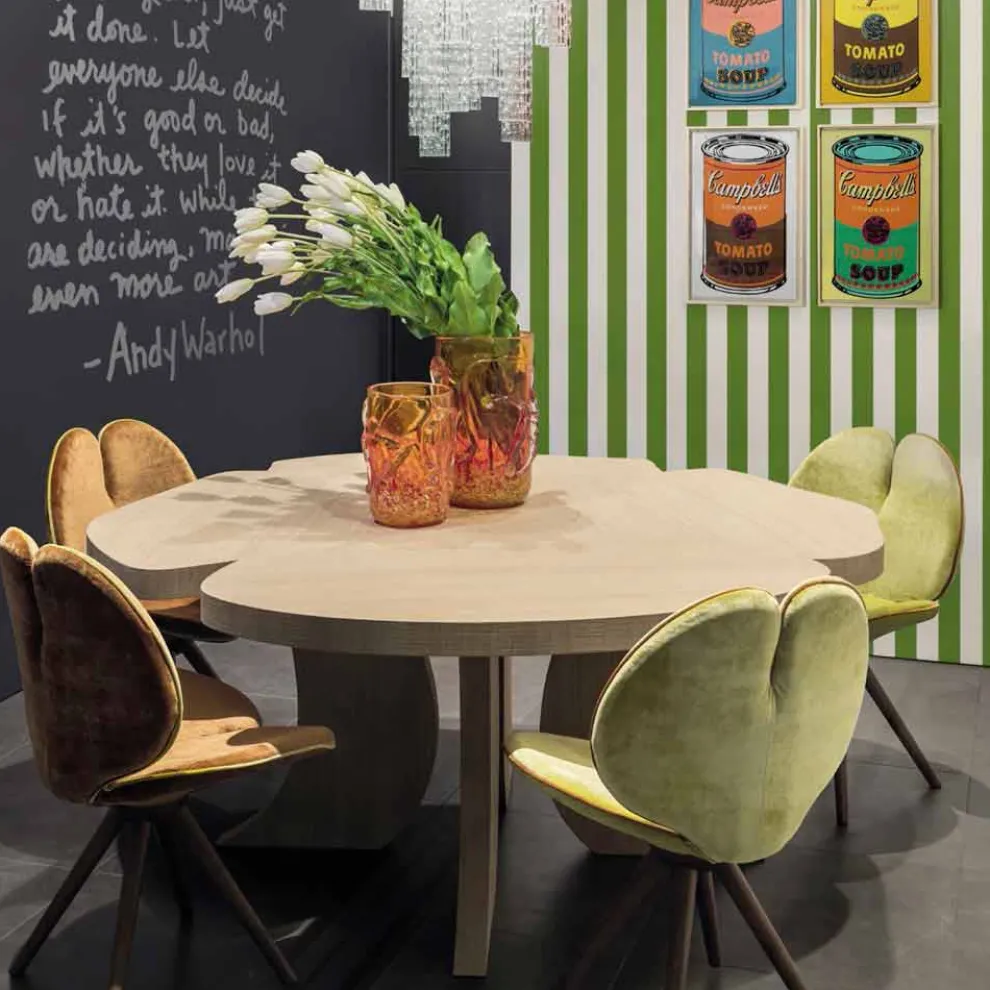 Holztisch gebürstet Andy