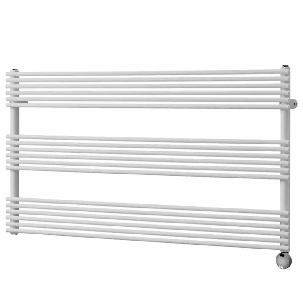 Horizontal Electric Design Wandheizkörper aus Stahl bis 700 W - Nibbio