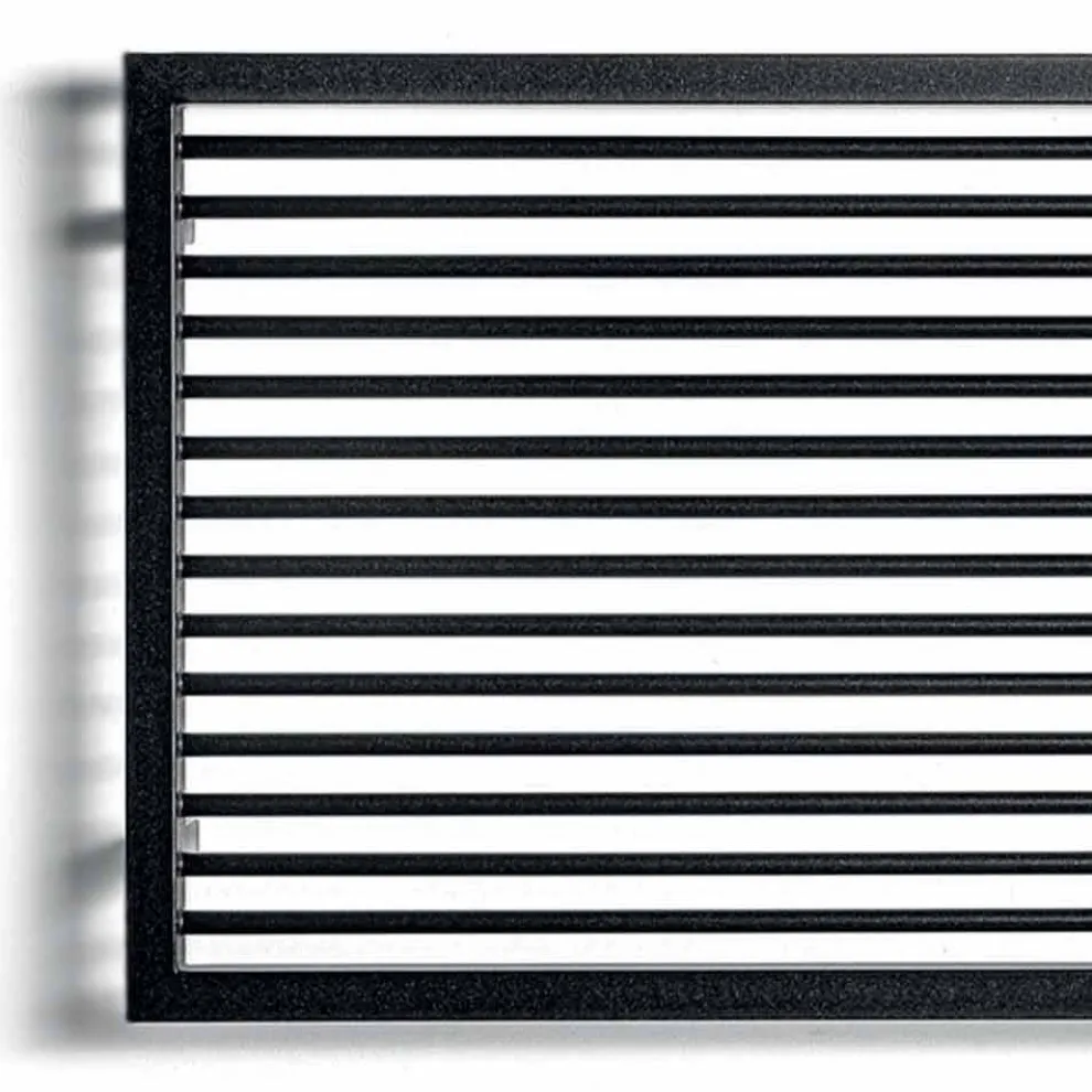 Horizontaler hydraulischer Handtuchwärmer aus Graphitstahl - Shadow von Scirocco