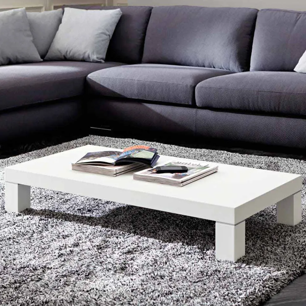 HPL Couchtisch mit Metallbeinen Made in Italy - Nebbiolo