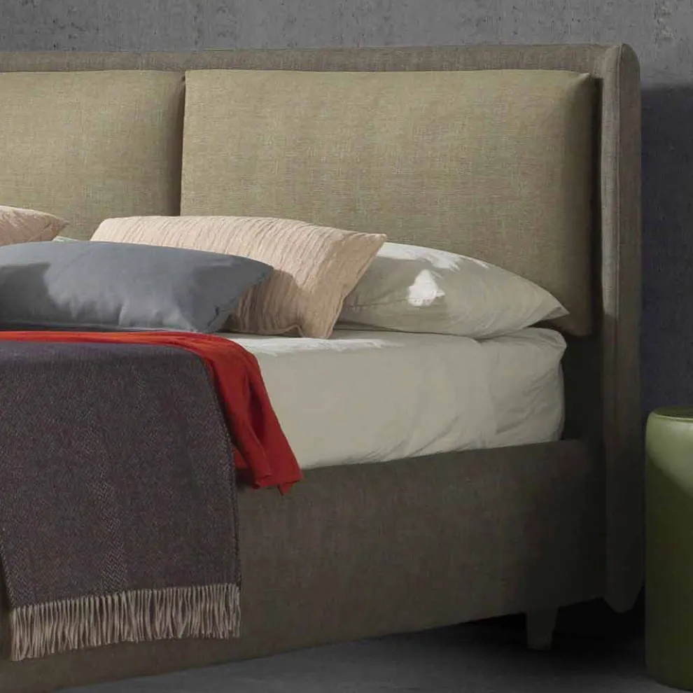 Doppelbett mit Bettcontainer, modernes Design, Kate von Bolzan