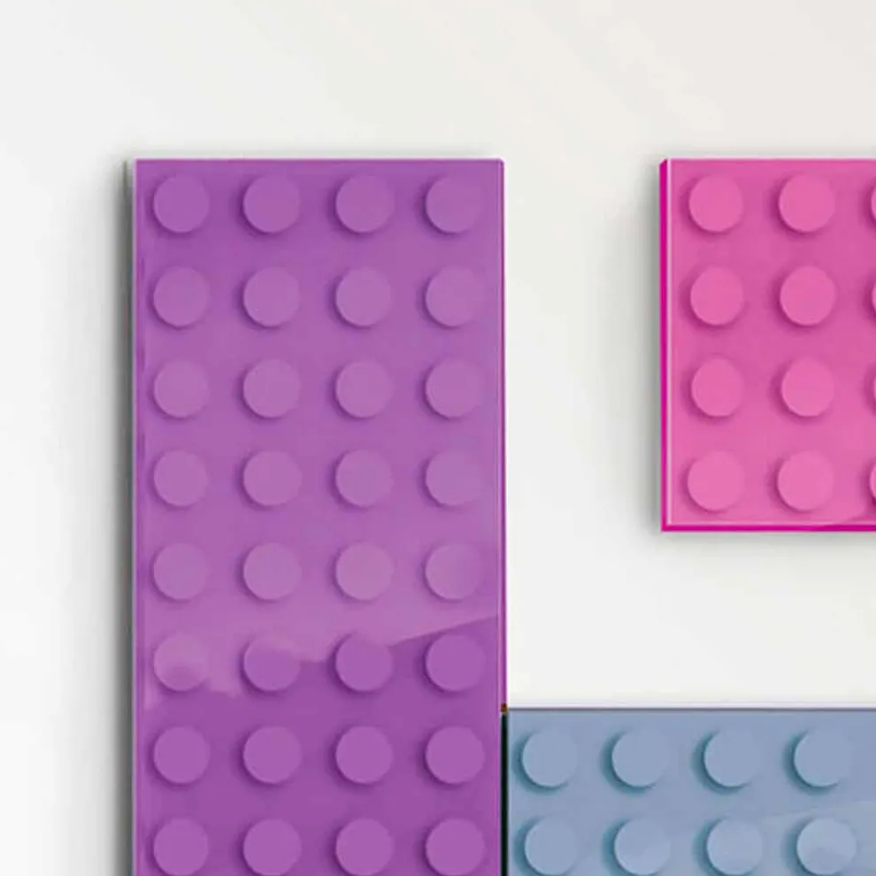 Hydraulische Heizung Lego in modernem Design Brick von Scirocco H