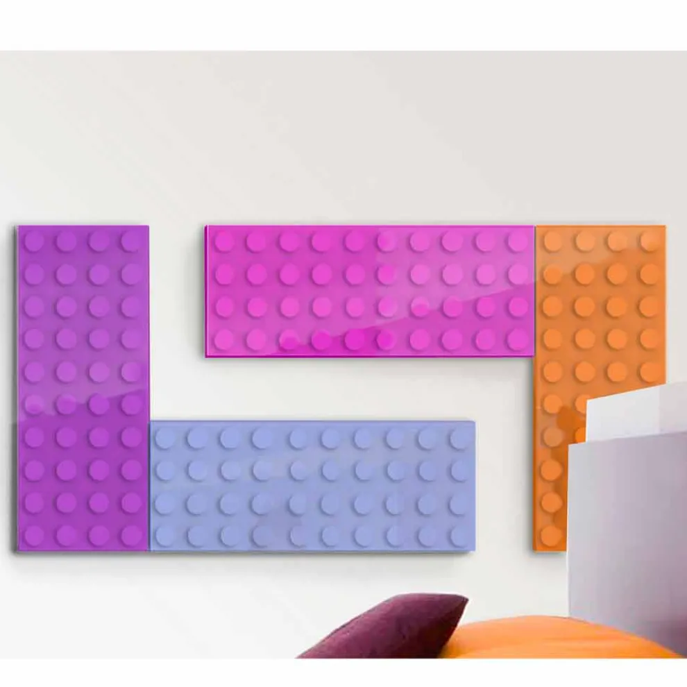 Hydraulische Heizung Lego in modernem Design Brick von Scirocco H