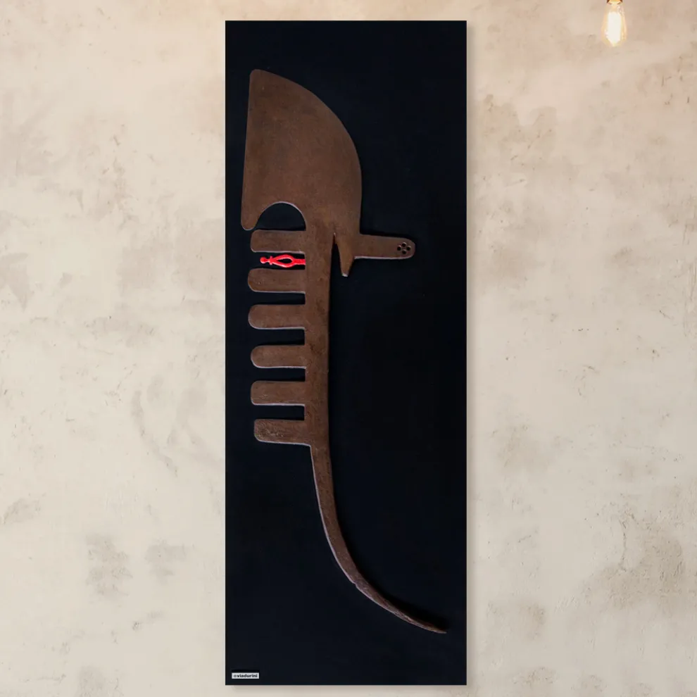 Hydraulischer Heizkörper aus recyceltem Marmorpulver. Made in Italy - Venedig