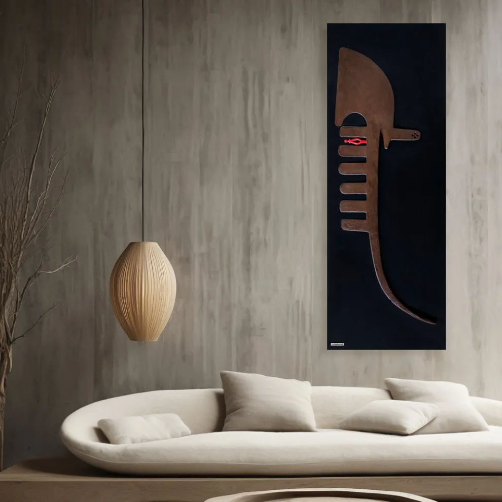 Hydraulischer Heizkörper aus recyceltem Marmorpulver. Made in Italy - Venedig