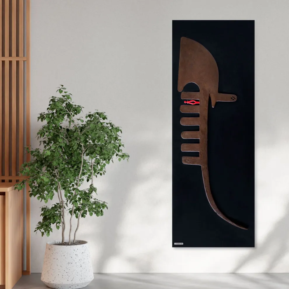 Hydraulischer Heizkörper aus recyceltem Marmorpulver. Made in Italy - Venedig