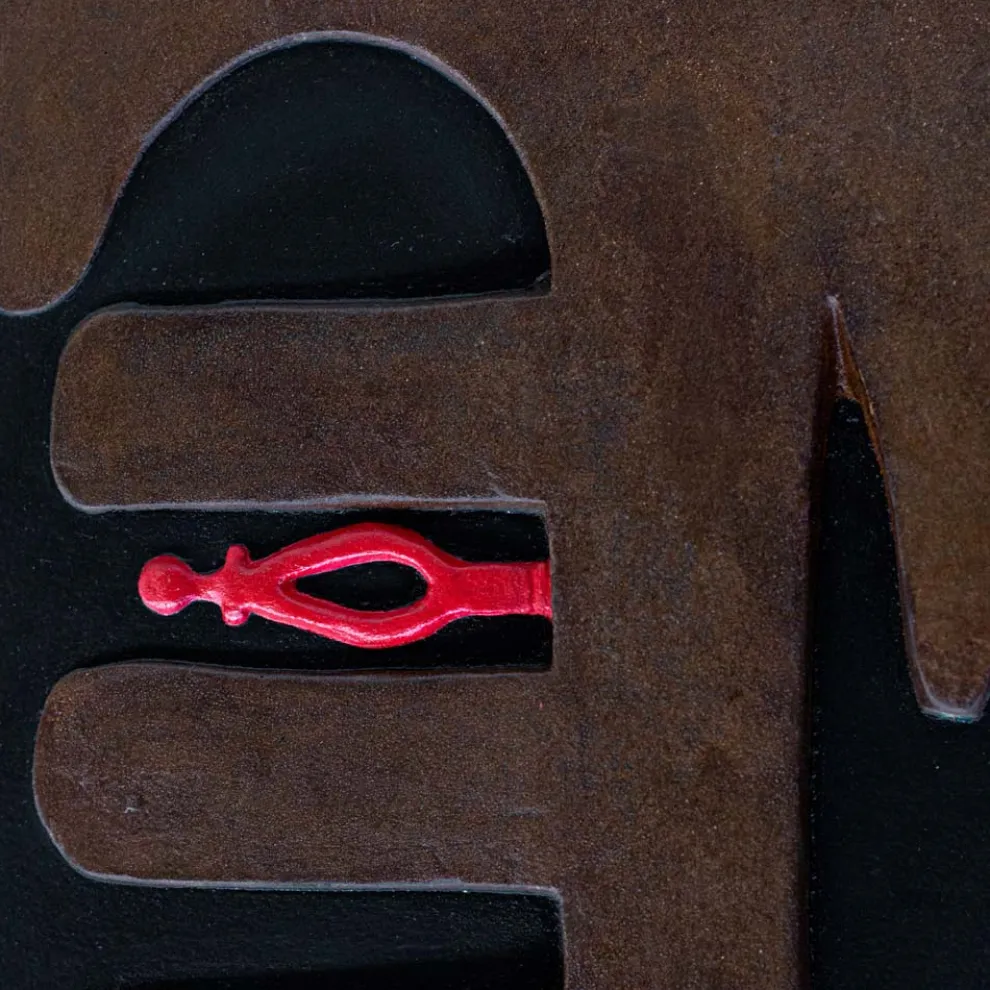 Hydraulischer Heizkörper aus recyceltem Marmorpulver. Made in Italy - Venedig