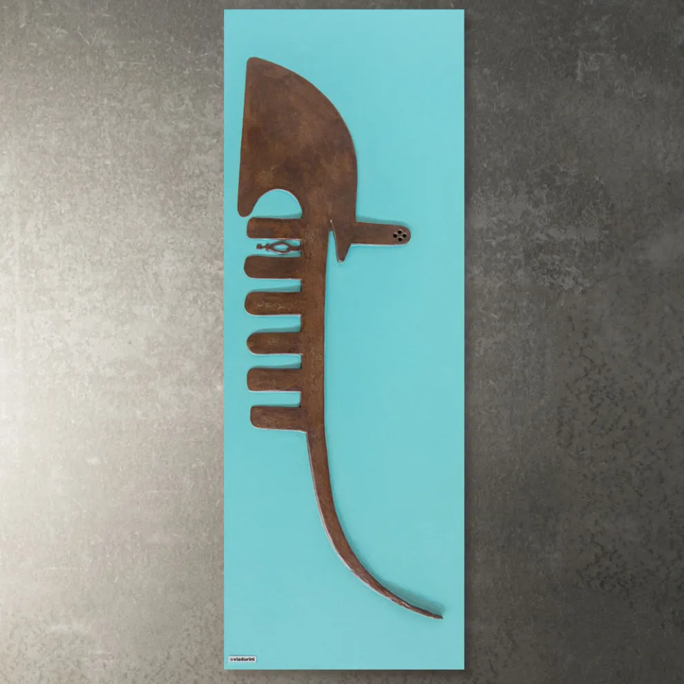 Hydraulischer Heizkörper aus recyceltem Marmorpulver. Made in Italy - Venedig