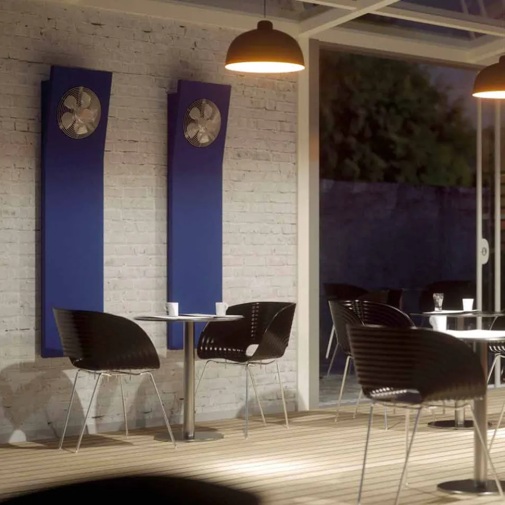 Hydraulischer Heizkörper mit Ventilaor Aria von Scirocco H