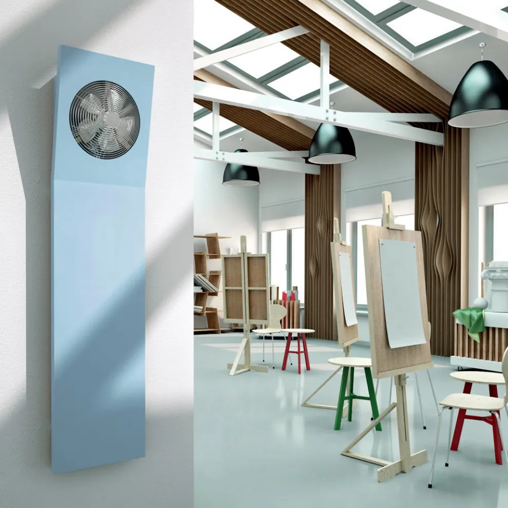 Hydraulischer Heizkörper mit Ventilaor Aria von Scirocco H