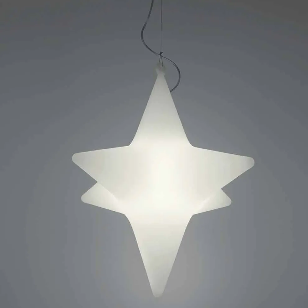 Indoor Star-Shaped LED Pendelleuchte Design von Slide - Sirio