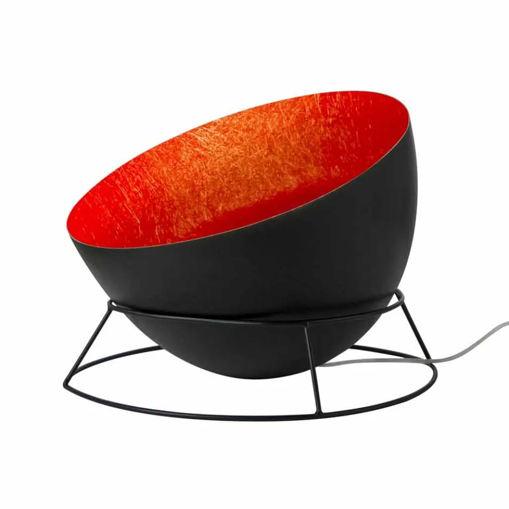 In-es.artdesign H2o F farbige Stehleuchte aus Stahl und Nebel