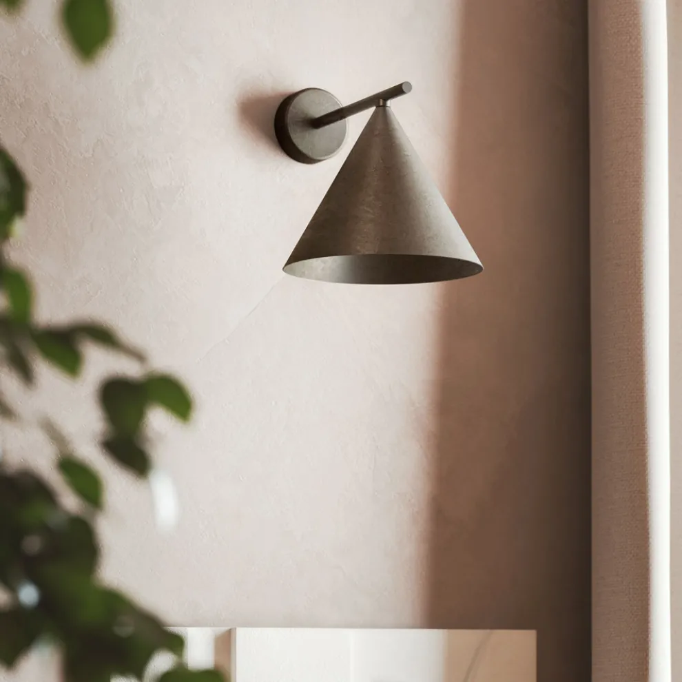 Innenwandleuchte aus Eisen, hergestellt in Italien – Rain