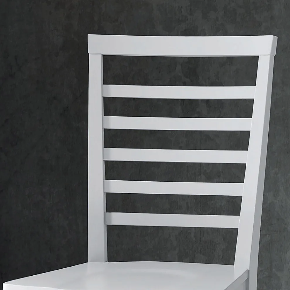 Italienischer Design-Küchenstuhl aus massivem Buchenholz - Jeanine