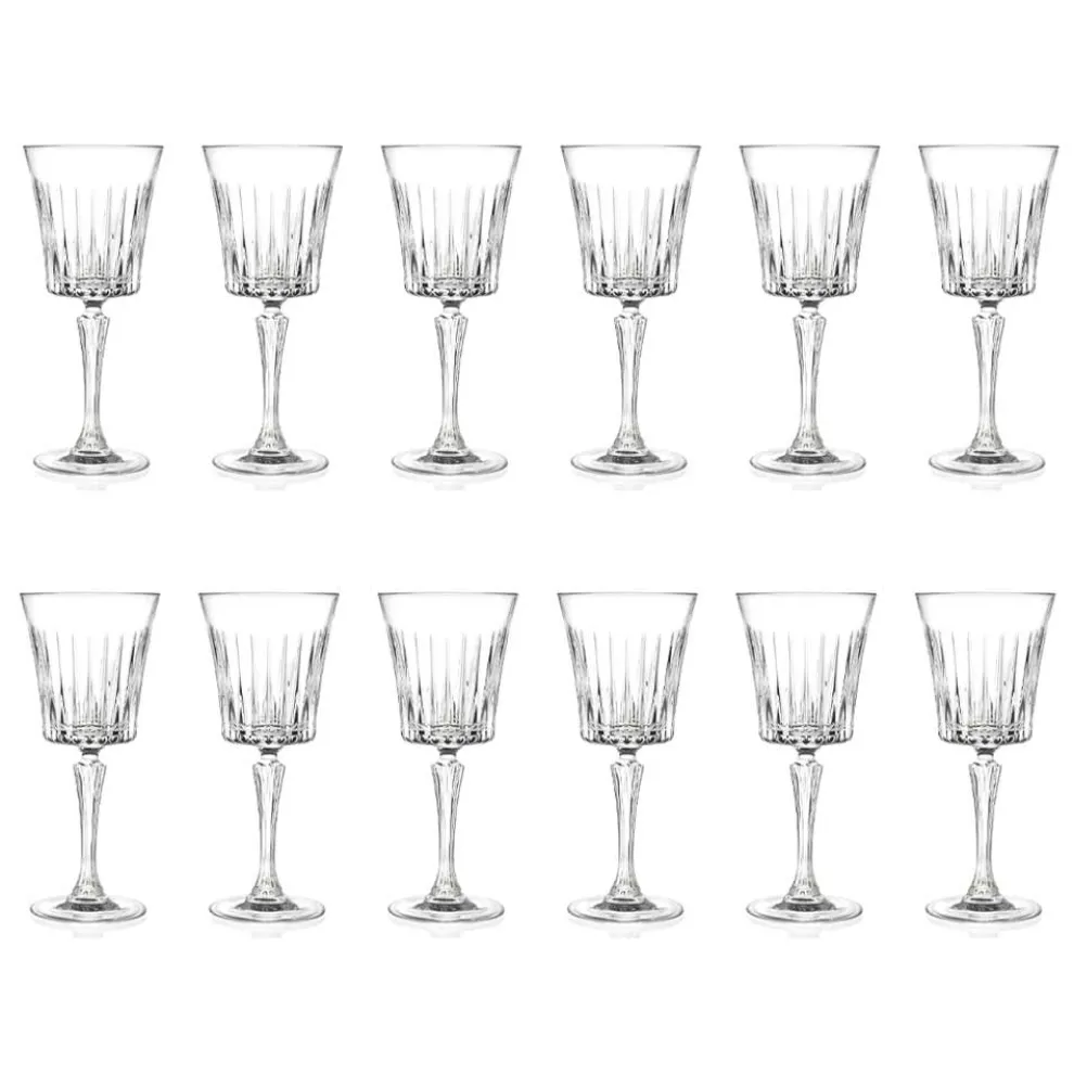 12 luxuriöse ökologische Kristallwasser Cocktail Weingläser - Senzatempo