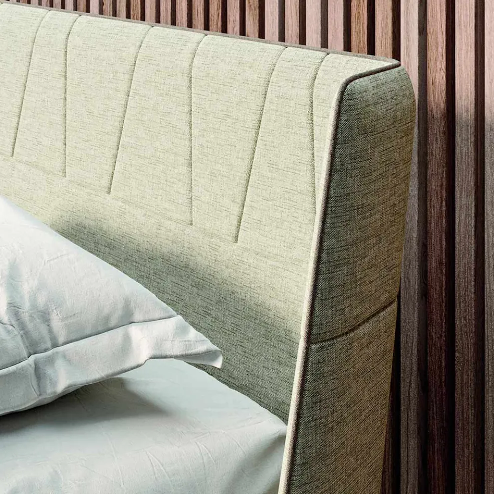 Schlafzimmer mit 4 Elementen Moderner Stil Made in Italy Hohe Qualität - Minorco