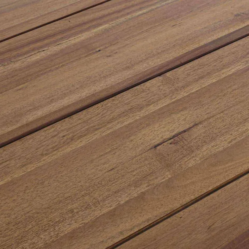 Esstisch im Freien in Acacia Wood Oil Finish - Leonard