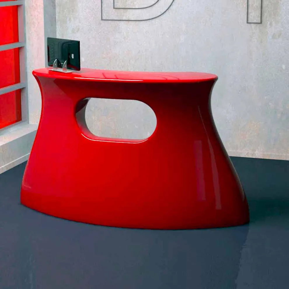 Tisch Desk Empfang Bob Made in Italy