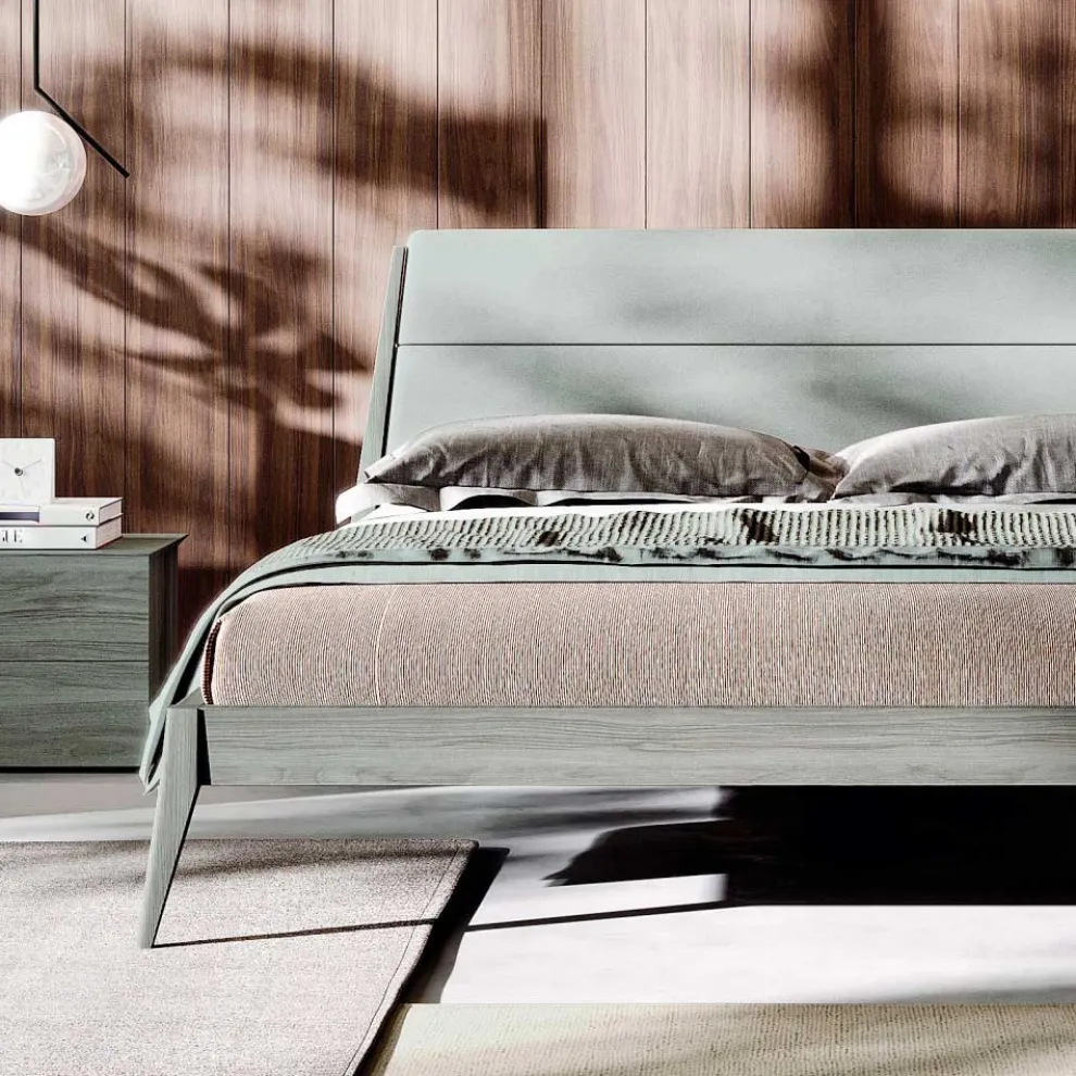 Doppelzimmer mit 4 Elementen Made in Italy Möbel - Lucania