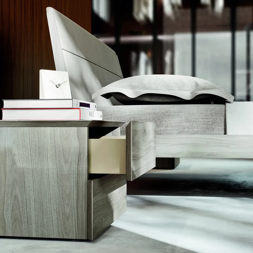 Doppelzimmer mit 4 Elementen Made in Italy Möbel - Lucania