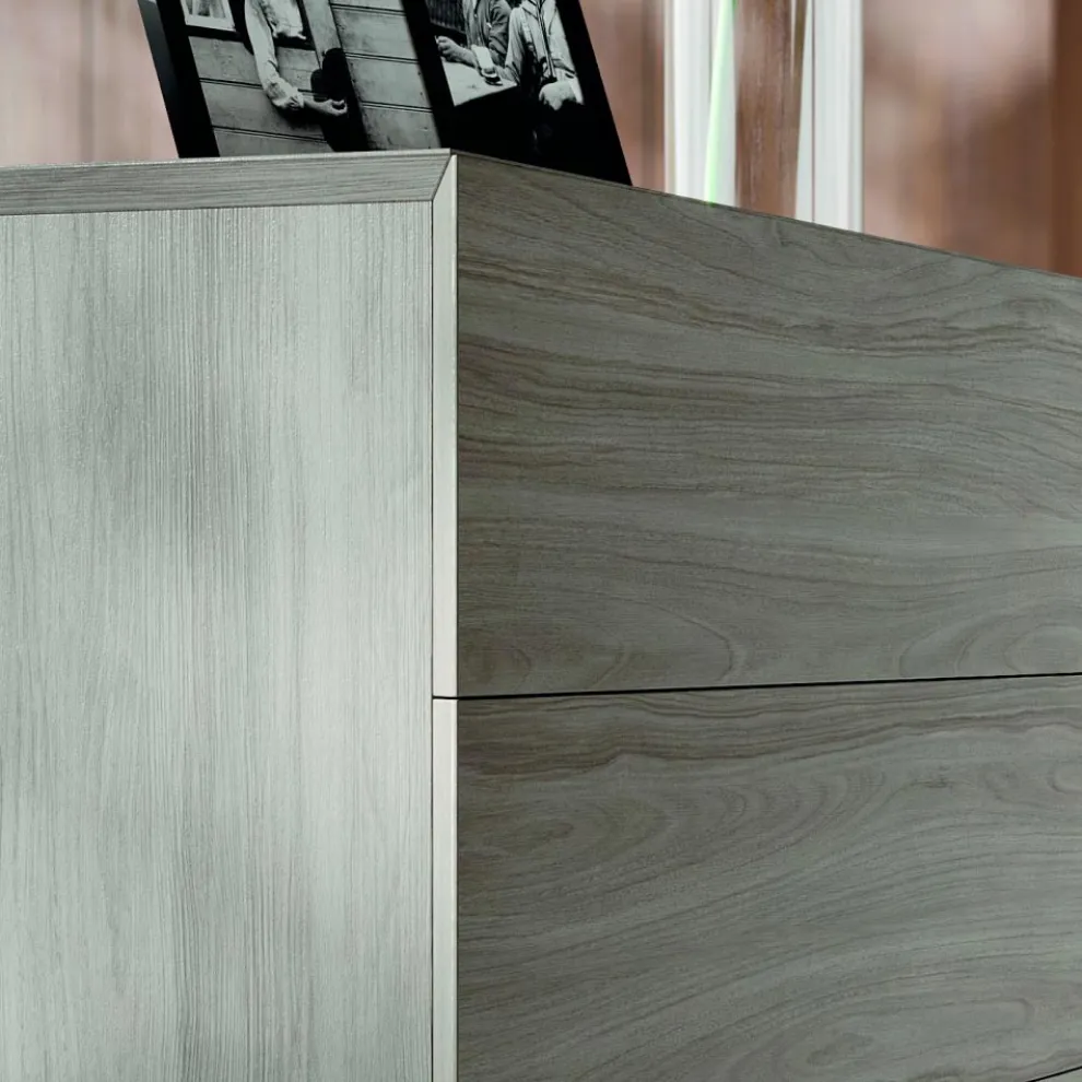 Doppelzimmer mit 4 Elementen Made in Italy Möbel - Lucania