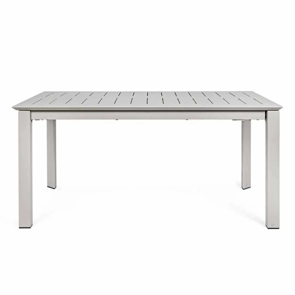 Ausziehbarer Tisch im Freien Bis zu 240 cm in Aluminium Homemotion - Casper