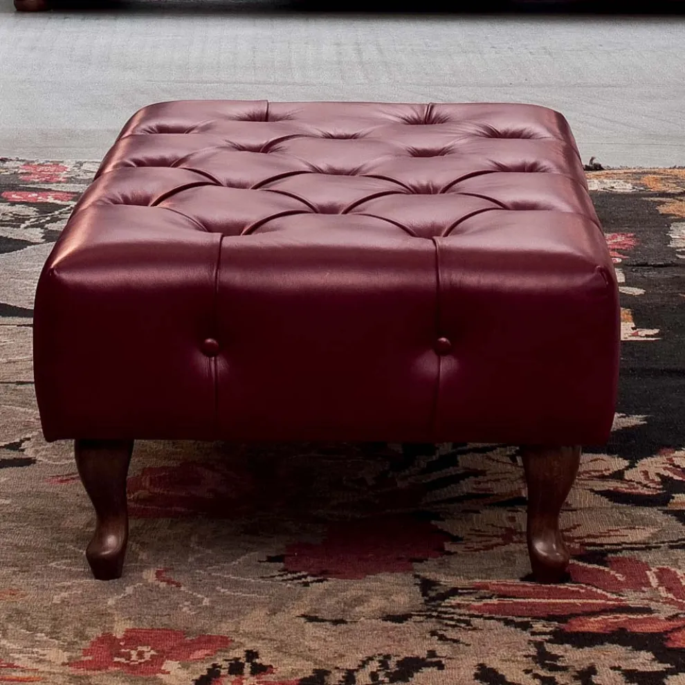 Klassische Bank mit Füßen aus Buchenholz Made in Italy - Spassoso