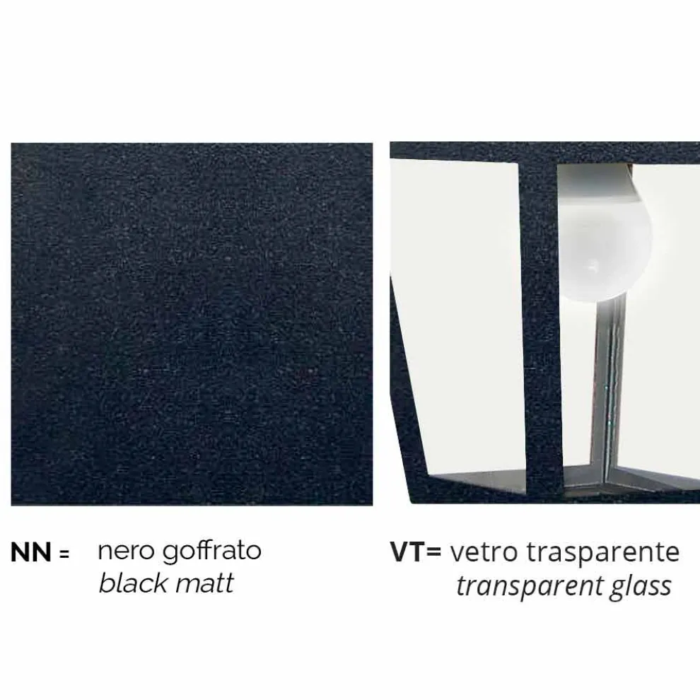 Klassischer Outdoor-Laternenpfahl mit drei Lichtern, hergestellt in Italien, Aquilina