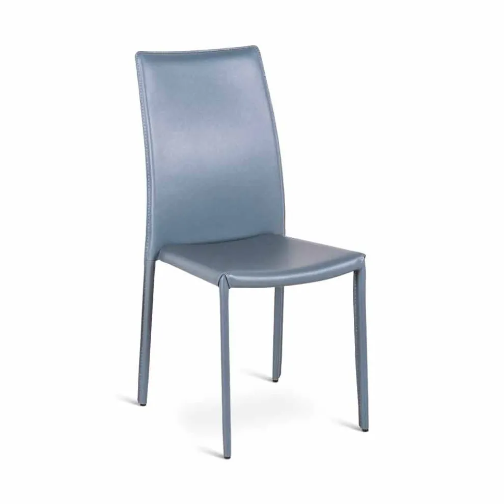 Kunstleder Stuhl im 4er Set in modernem Design Gioia