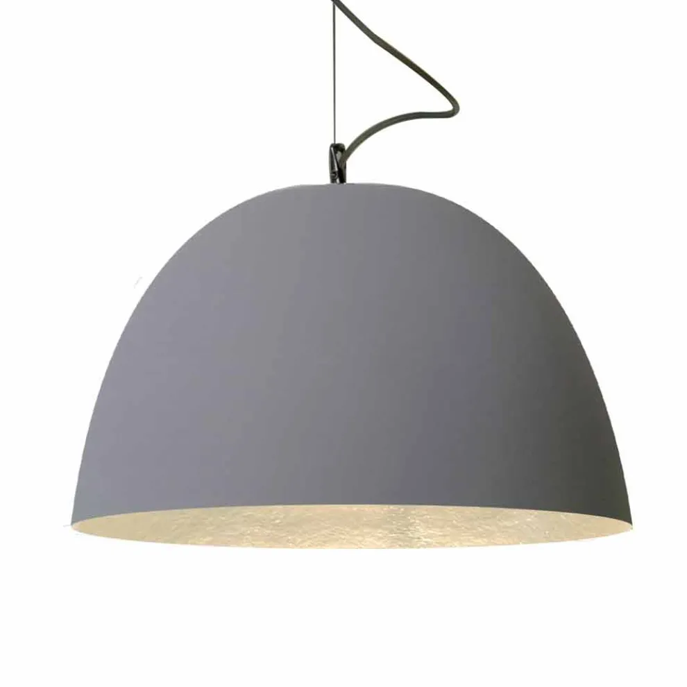 Lackierte Pendelleuchte In-es.artdesign H2o Moderner Zement