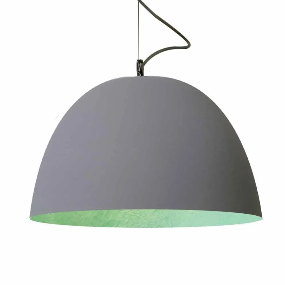 Lackierte Pendelleuchte In-es.artdesign H2o Moderner Zement