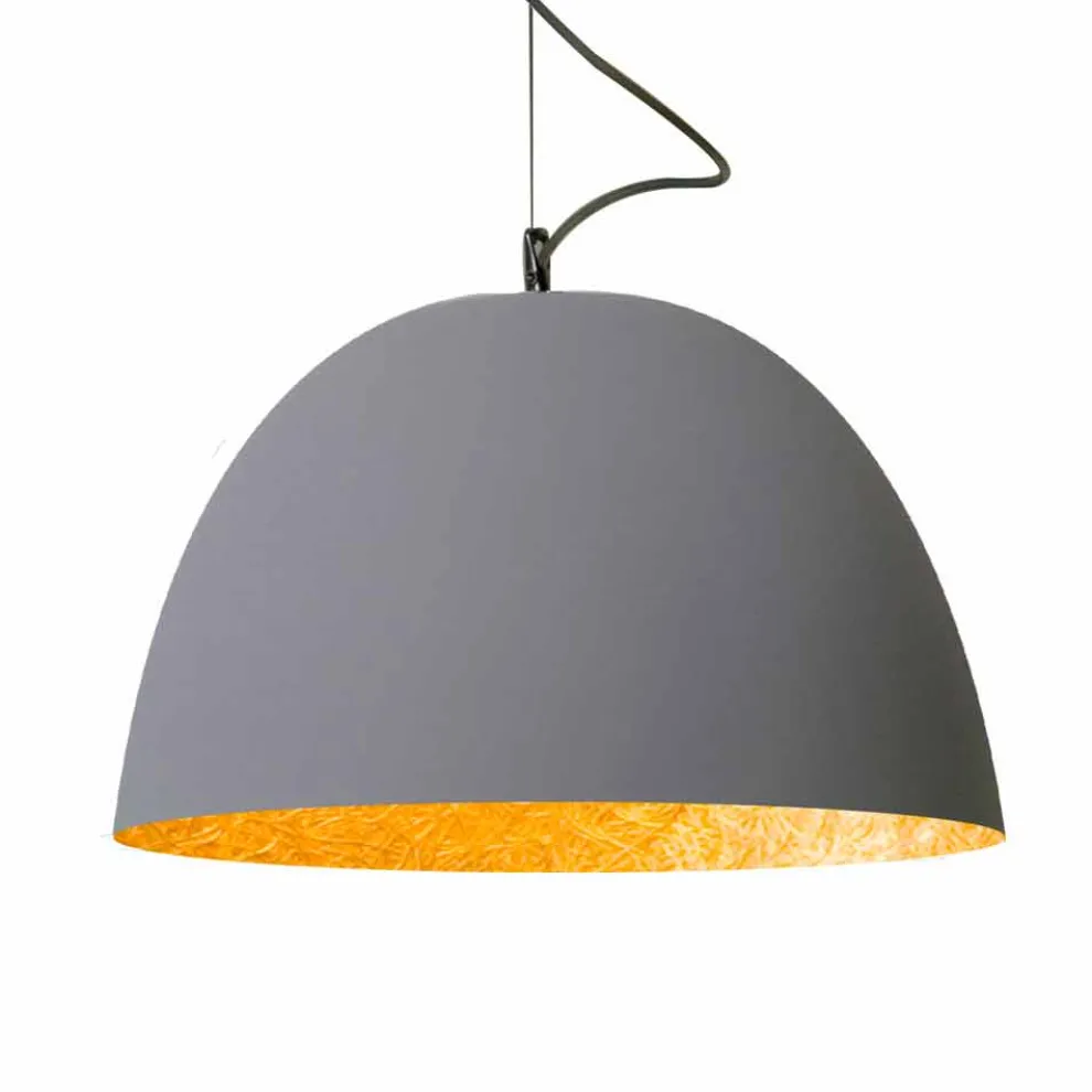 Lackierte Pendelleuchte In-es.artdesign H2o Moderner Zement