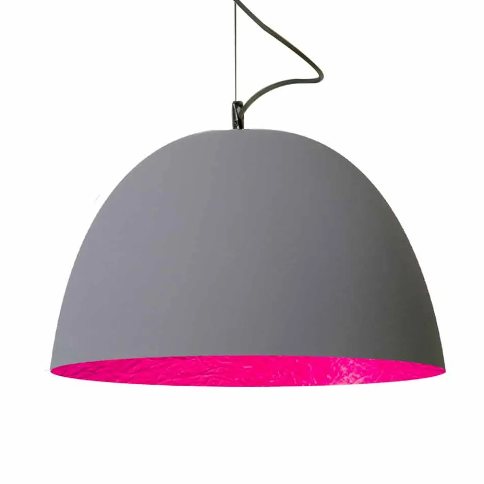 Lackierte Pendelleuchte In-es.artdesign H2o Moderner Zement