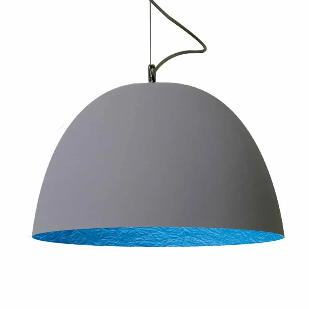 Lackierte Pendelleuchte In-es.artdesign H2o Moderner Zement