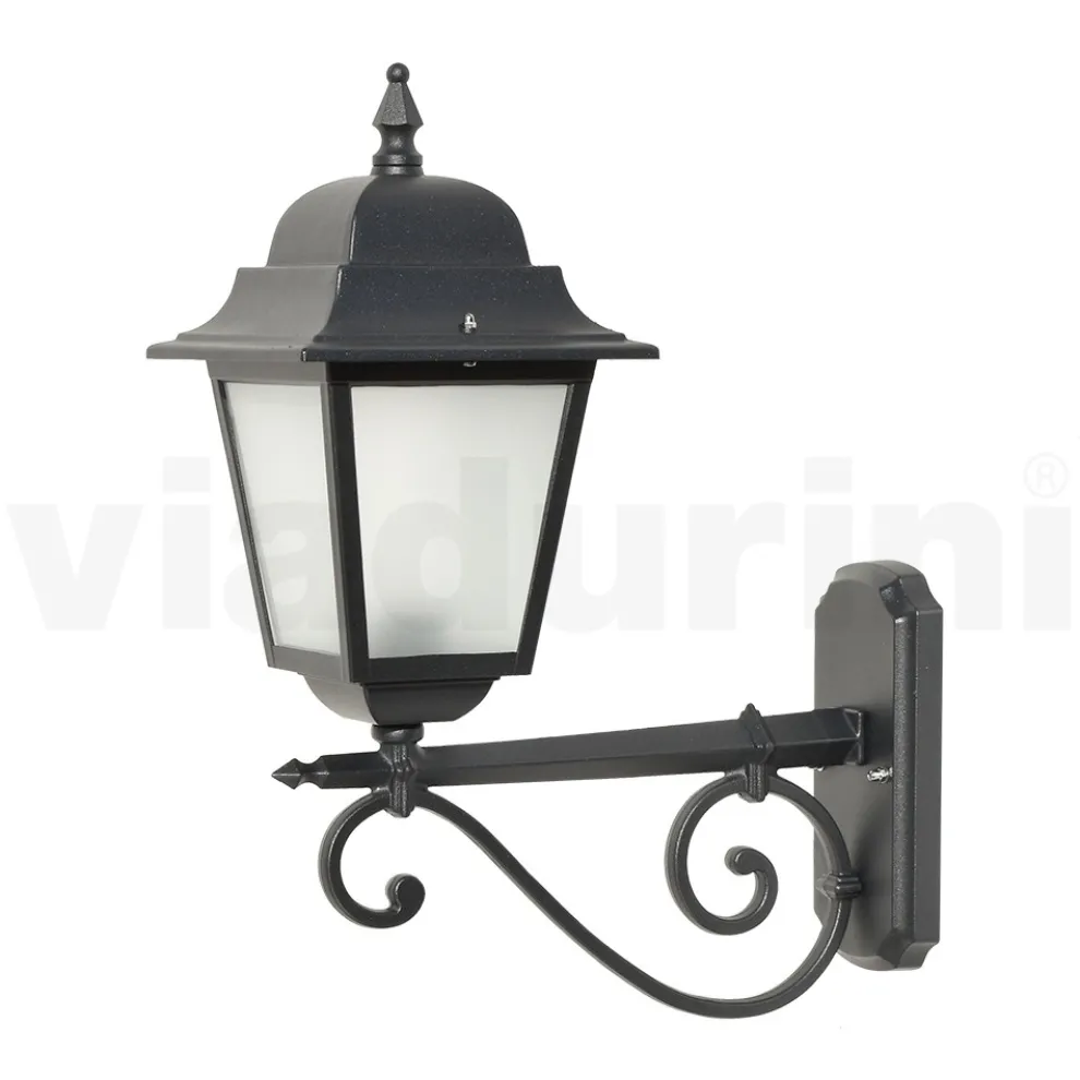 Lampe mit Struktur aus Aluminiumdruckguss und Glas Made in Italy - Scintilla