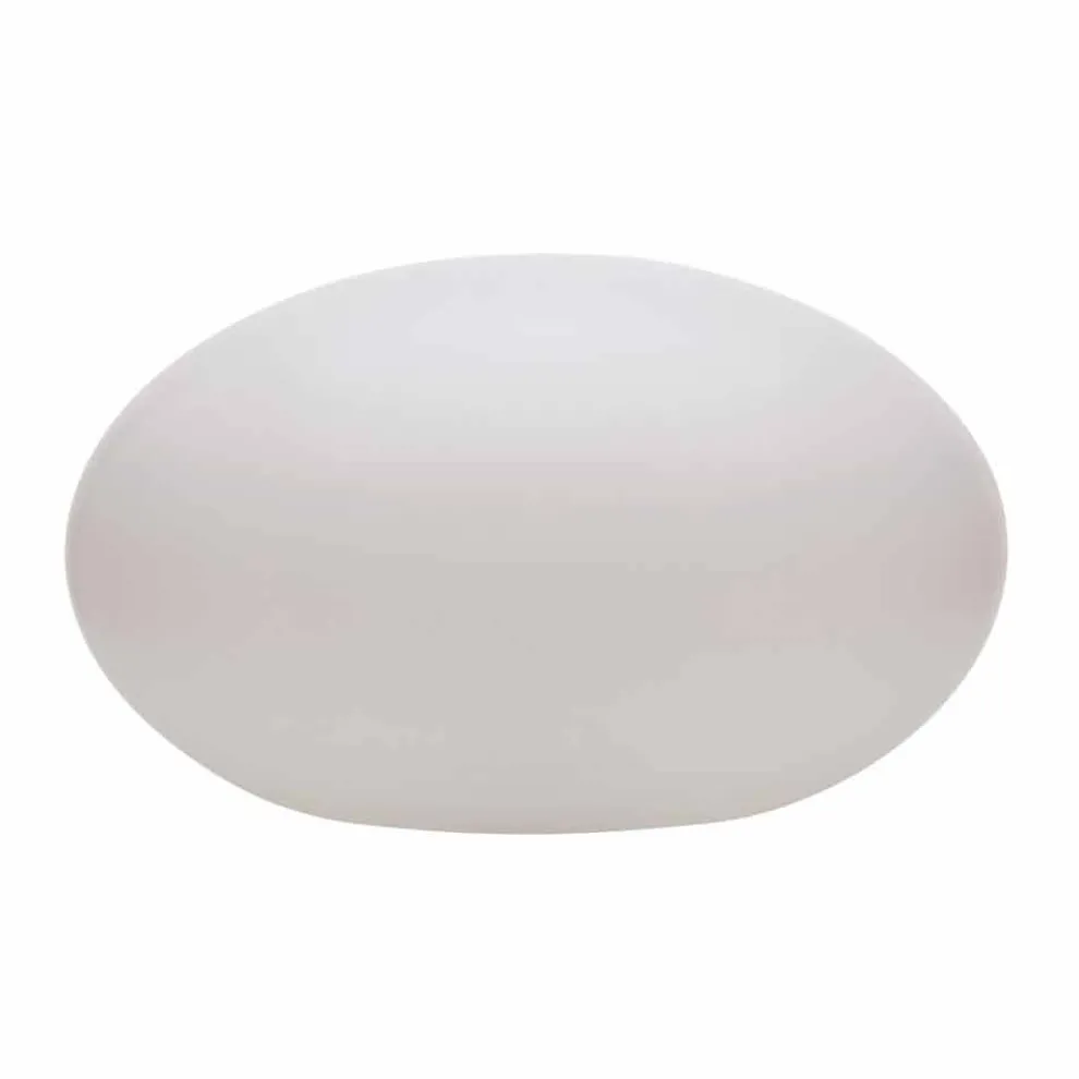LED-, Solar- oder E27-Stehlampe in farbigem, modernem, ovalem Design - Uovostar